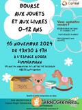 Bourse aux jouets et aux livres 0 - 12 ans