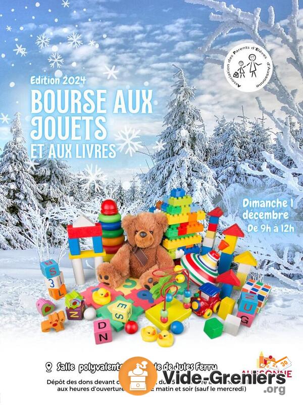 Bourse aux jouets et aux livres