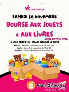 Photo de l'événement Bourse aux jouets et aux livres