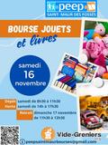 Photo Bourse aux JOUETS et LIVRES ce samedi 16 novembre 2024 à Saint-Maur-des-Fossés