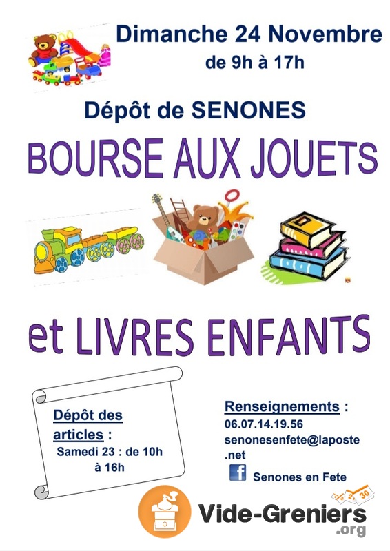 Bourse aux Jouets et Livres Enfants