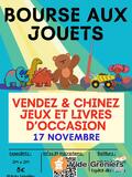 Bourse aux jouets et livres d'occasion