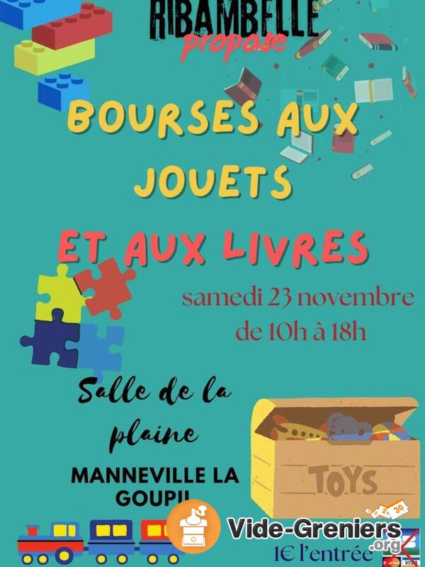 Bourse aux jouets et aux livres Ribambelle