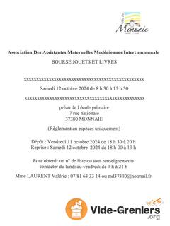 Bourse aux jouets et livres(livres enfants et adolescents)