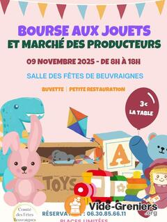 Photo de l'événement Bourse aux jouets et marché des producteurs