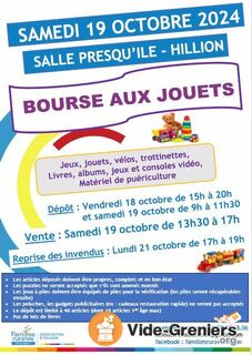 Bourse aux jouets et materiel de puericulture