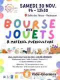 Bourse aux jouets et matériel de puériculture