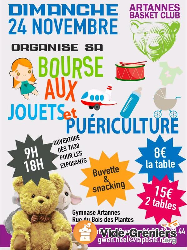 Bourse aux jouets et puériculture