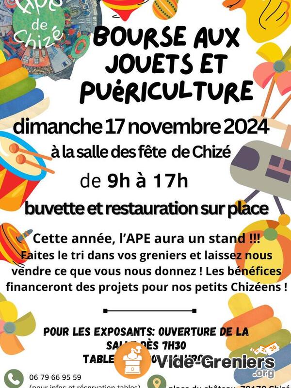 Bourse aux jouets et puériculture