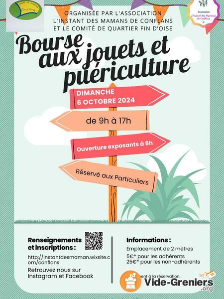 Bourse aux jouets et puericulture