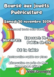 Bourse aux jouets et puériculture