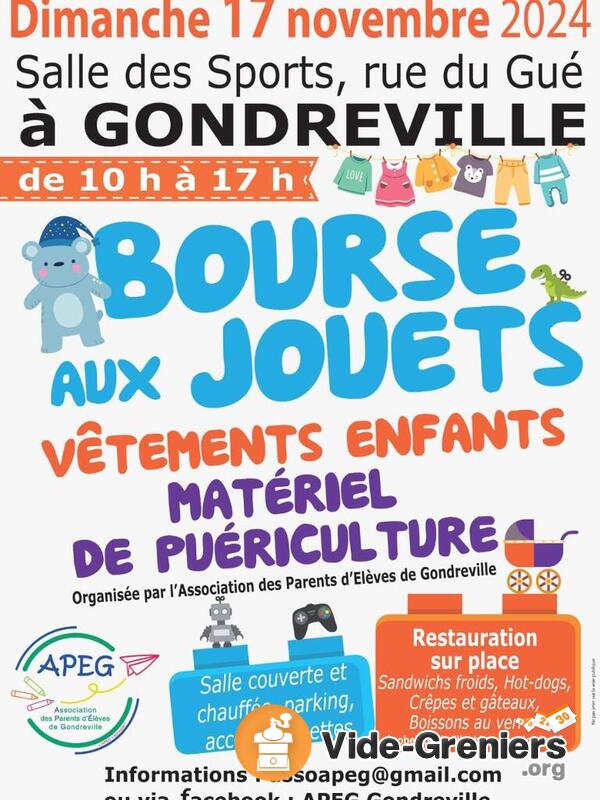 Bourse aux jouets et puériculture