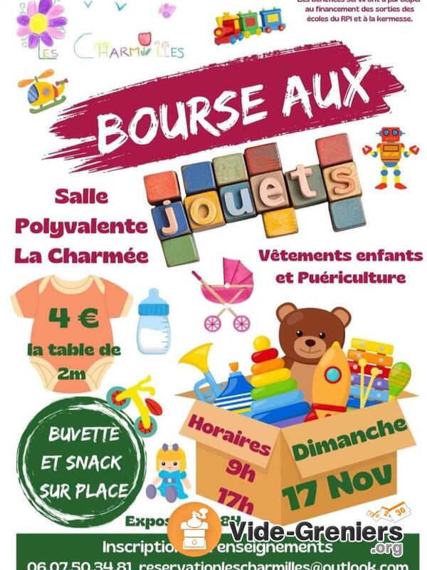 Bourse aux jouets et puériculture