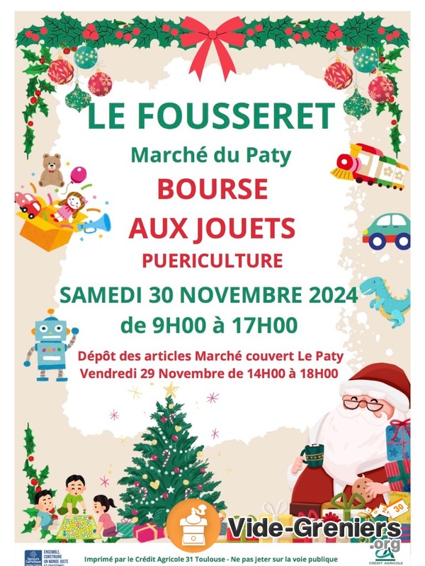 Bourse aux jouets et puericulture