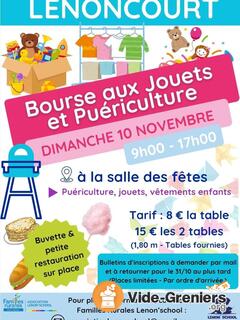 Bourse aux jouets et Puériculture