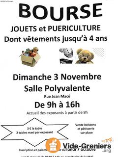 Photo de l'événement Bourse jouets et puériculture