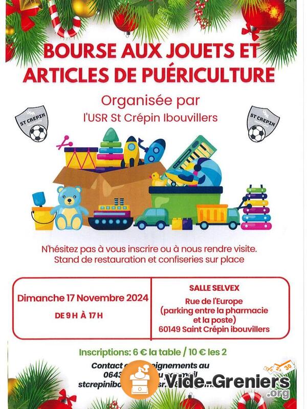 Bourse aux jouets et puériculture