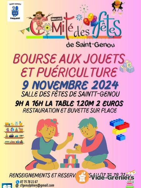 Bourse aux jouets et Puériculture