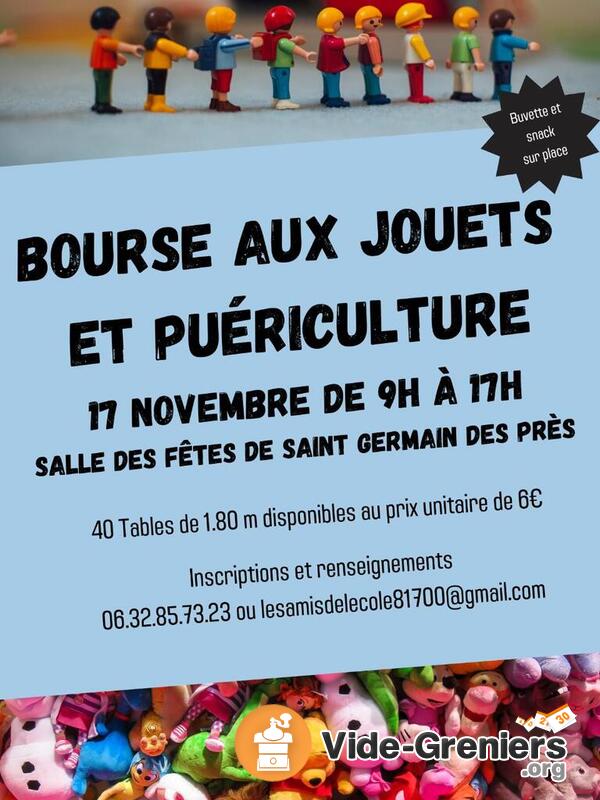 Bourse aux jouets et puériculture