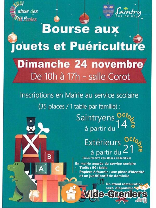 Bourse aux jouets et puericulture