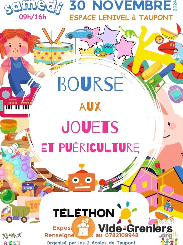 Bourse aux jouets et puériculture