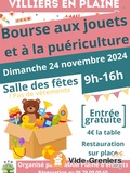 Photo Bourse aux jouets et puériculture à Villiers-en-Plaine