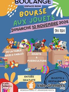 Photo de l'événement Bourse aux jouets et puériculture - Boulange