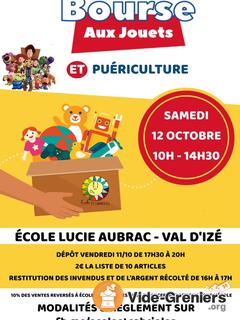 Bourse Aux Jouets et Puériculture - VAL D'IZÉ