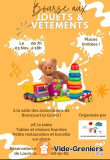 Photo de l'événement Bourse aux jouets et aux vêtements