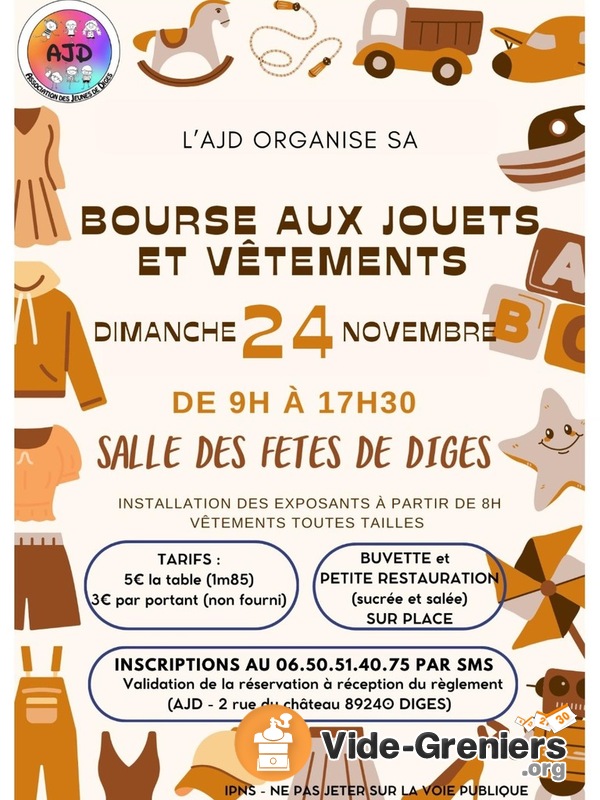 Bourse aux jouets et aux vêtements