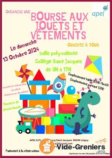 Photo de l'événement Bourse aux jouets et vêtements