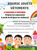 Bourse aux jouets et vêtements