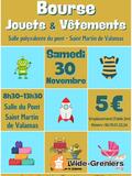 Bourse aux jouets et vêtements