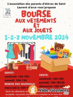 Photo de l'événement Bourse aux jouets et vêtements du 1er au 3 novembre