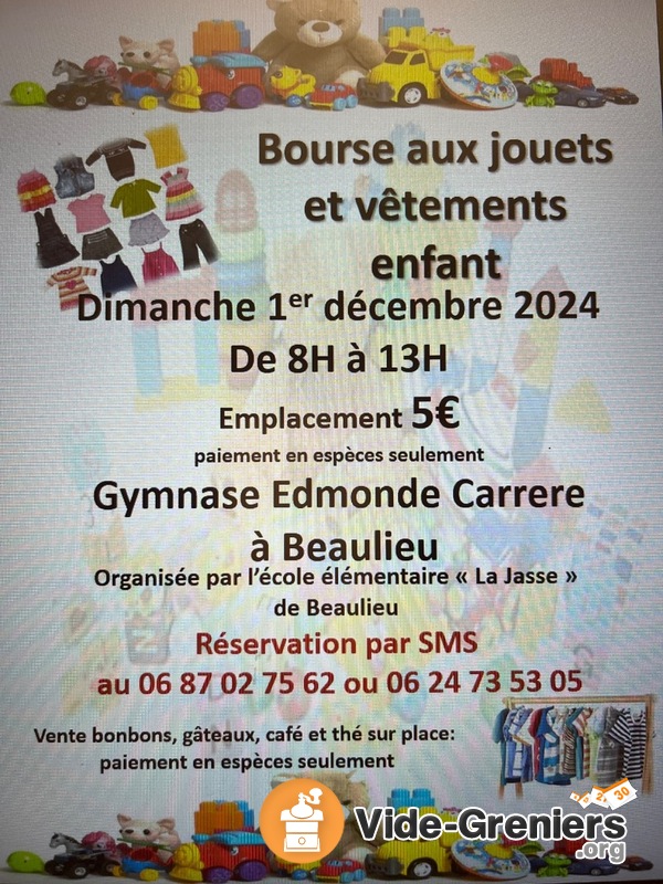 Bourse aux jouets et vêtements enfant