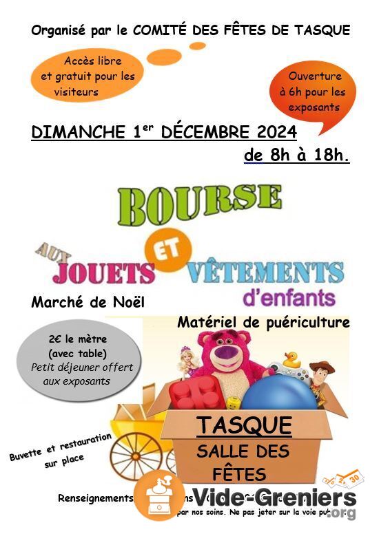 Bourse aux jouets et vêtements d'enfants