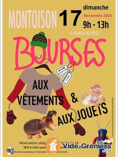 Photo de l'événement Bourse aux jouets et vetements montoison