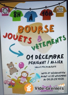 Photo de l'événement Bourse aux jouets et vêtements puericulture