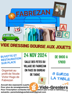 Photo de l'événement Bourse aux jouets et vide dressing de l école