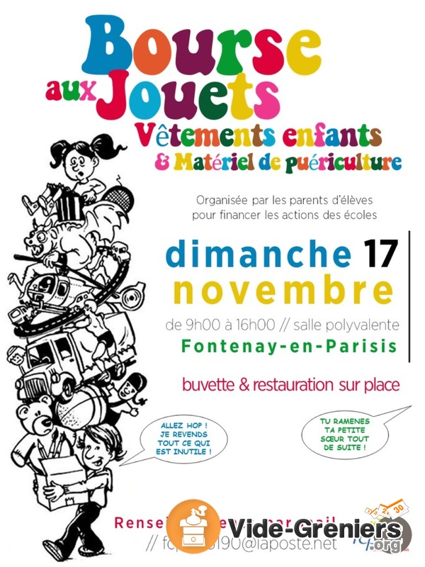 Bourse aux jouets fcpe