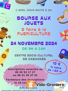 Photo de l'événement Bourse aux jouets-Foire à la puériculture