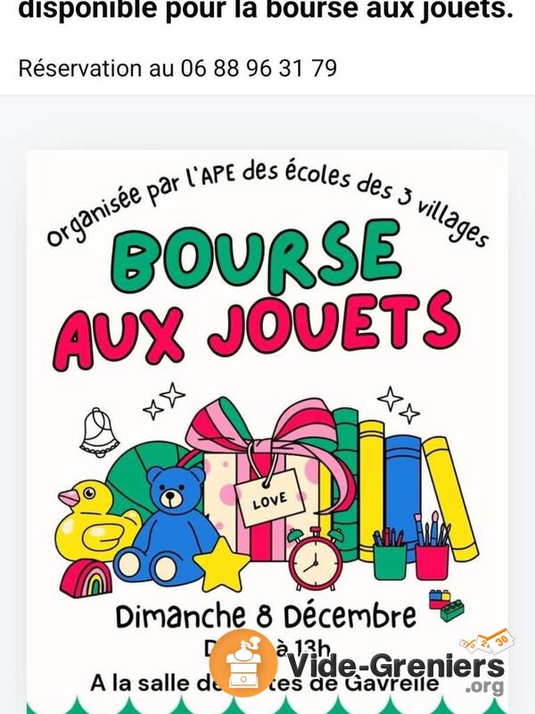 Bourse aux jouets Gavrelle