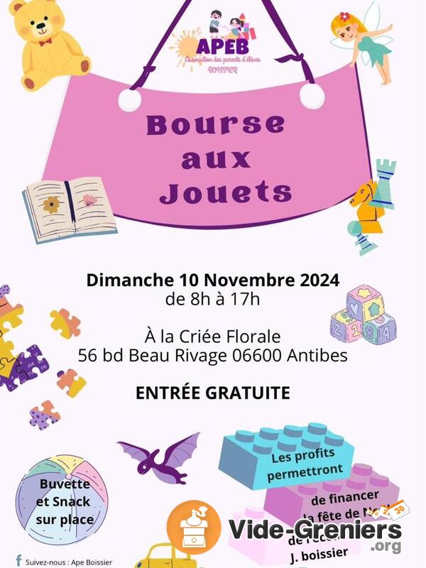 Bourse aux jouets de l'APEB