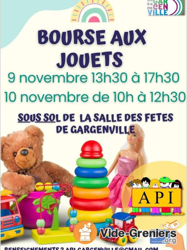 Bourse aux jouets de l'API