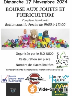 Bourse aux jouets à la puériculture