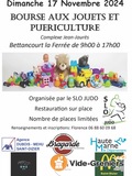 Bourse aux jouets à la puériculture