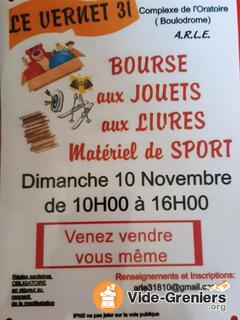 Photo de l'événement Bourse aux jouets, livres et matériel de sport