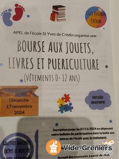 Photo de l'événement Bourse aux jouets, livres, et puériculture