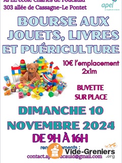 Photo de l'événement Bourse aux jouets, livres et puériculture