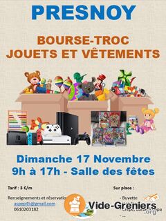 Photo de l'événement Bourse aux jouets de Presnoy